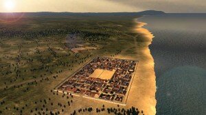 Potentia and the coastal area in Roman times.