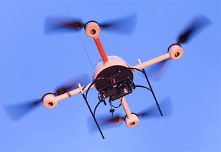 Microdrone (image copyright of Microdrones.GmbH)